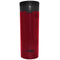 Metallic Red Thermos with Black Wallis