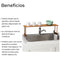Home Basics Multi-Purpose Over-the-Sink Shelf