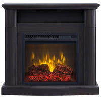 Chimenea Multimedia Madera Blanqueada Tradicional Hearthpro