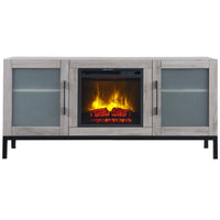 Chimenea Multimedia Blanca Contemporánea Hearthpro