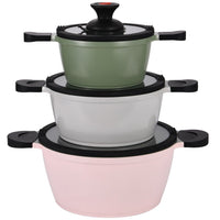 Batería 7 Piezas Practicook Crown Baccara