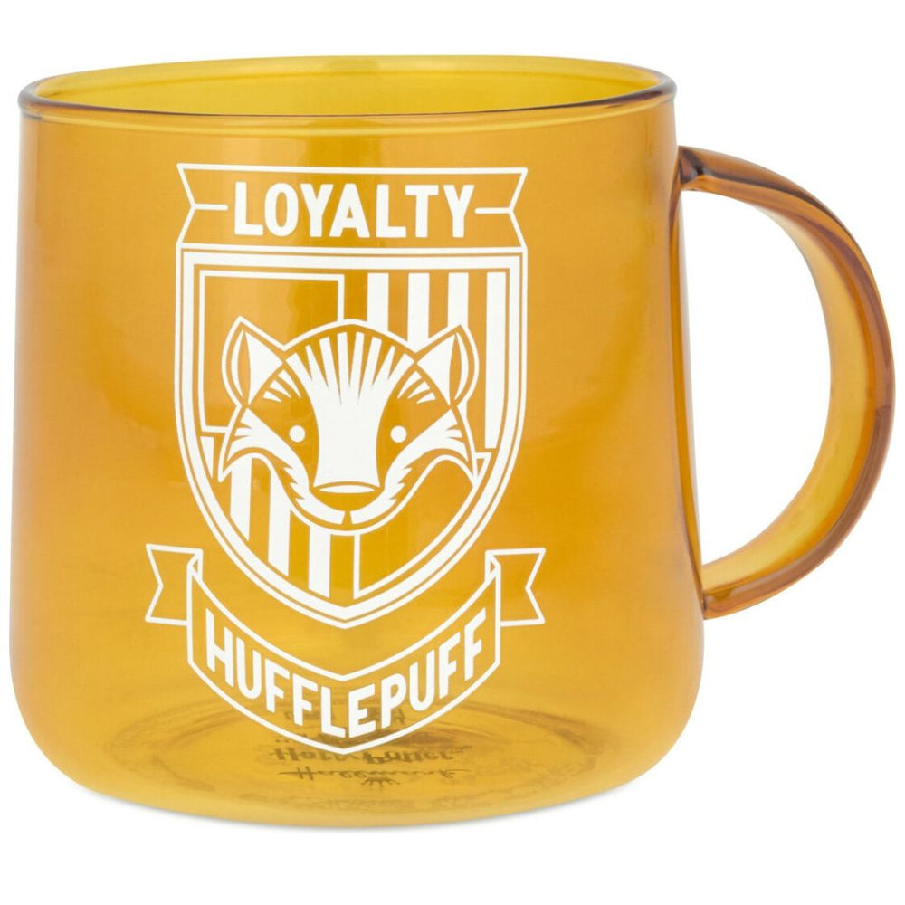 Taza Vidrio 14 Oz Harry Potter Hufflepuff Hallmark