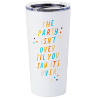 Mug 15 Oz The Party Isn't Over Ceramic Travel Hallmark