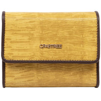 Yellow-Brown Silhouette Wallet Crabtree Wallet