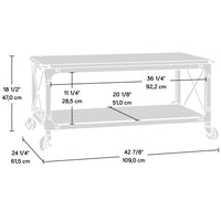 Coffee Table Steel River Café Sauder