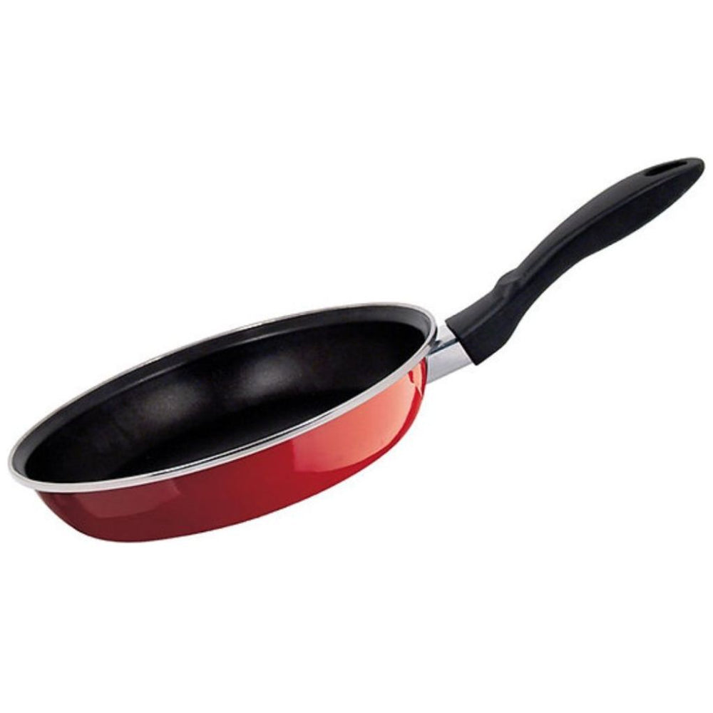 Sartén Coral Rojo Magefesa 24 Cm Acero Vitrificado