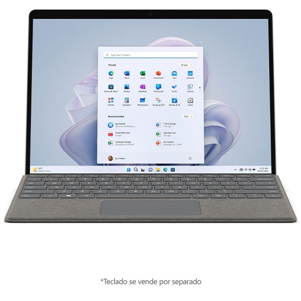 Microsoft Surface Pro 9 Ci5 8Gb 256Gb Platinum 13 Laptop