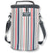 Cylindrical Lunch Box Blue Smart Gear