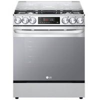 Estufa Inoxidable Triple Flama Ultraheat Lgthinq Wifi Lrgl5845S