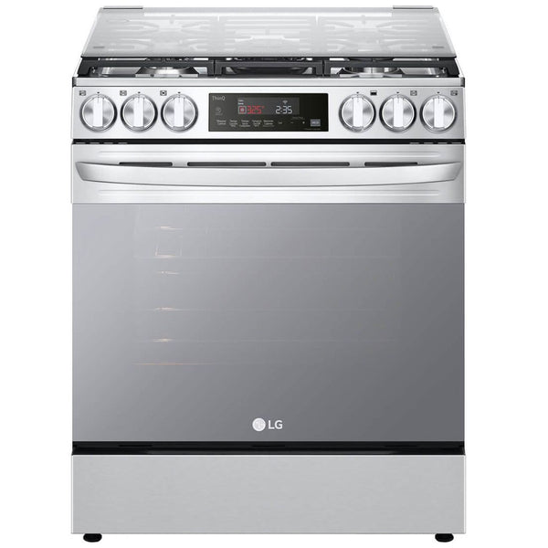 Estufa Inoxidable Triple Flama Ultraheat Lgthinq Wifi Lrgl5845S