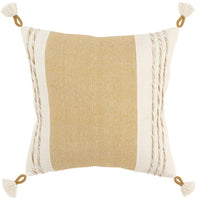 Cojín Tassel Yellow