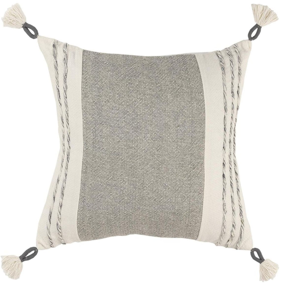 Tassel Gray Cushion