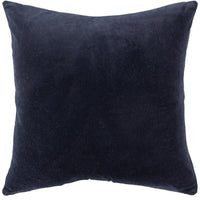 Panel Washed Blue Cushion