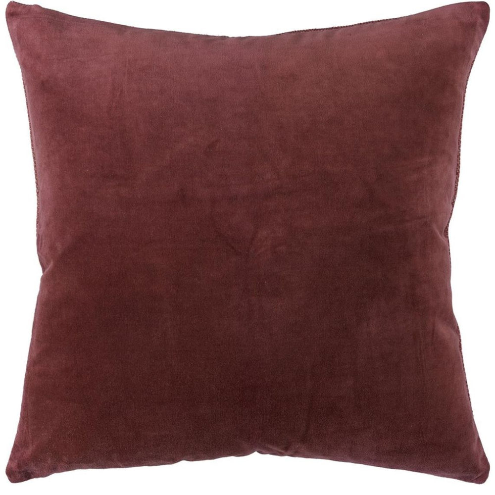 Panel Washed Rust Cushion