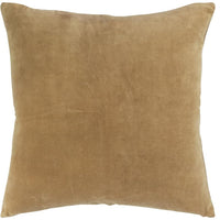 Panel Washed Cushion Beige