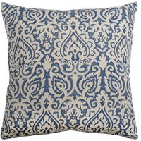 Burlap Cushion Navycream