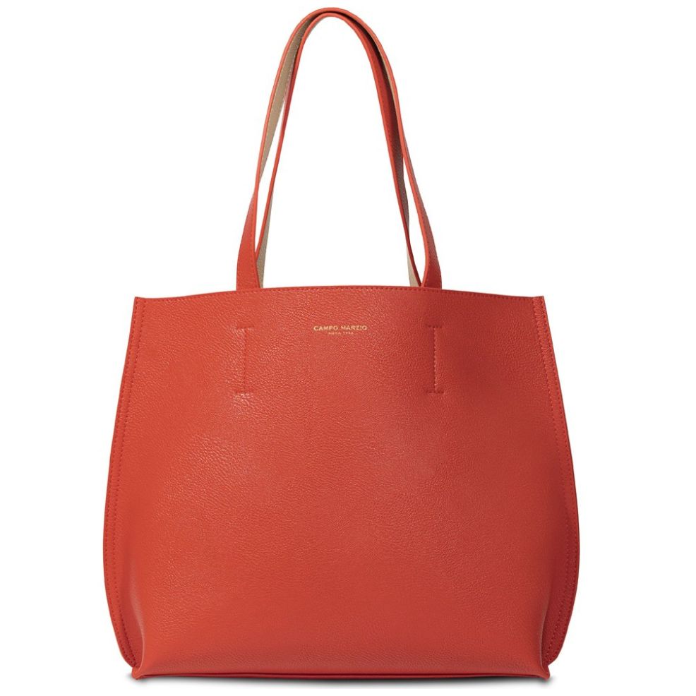 Orange Midi Tote Bag Campo Marzio