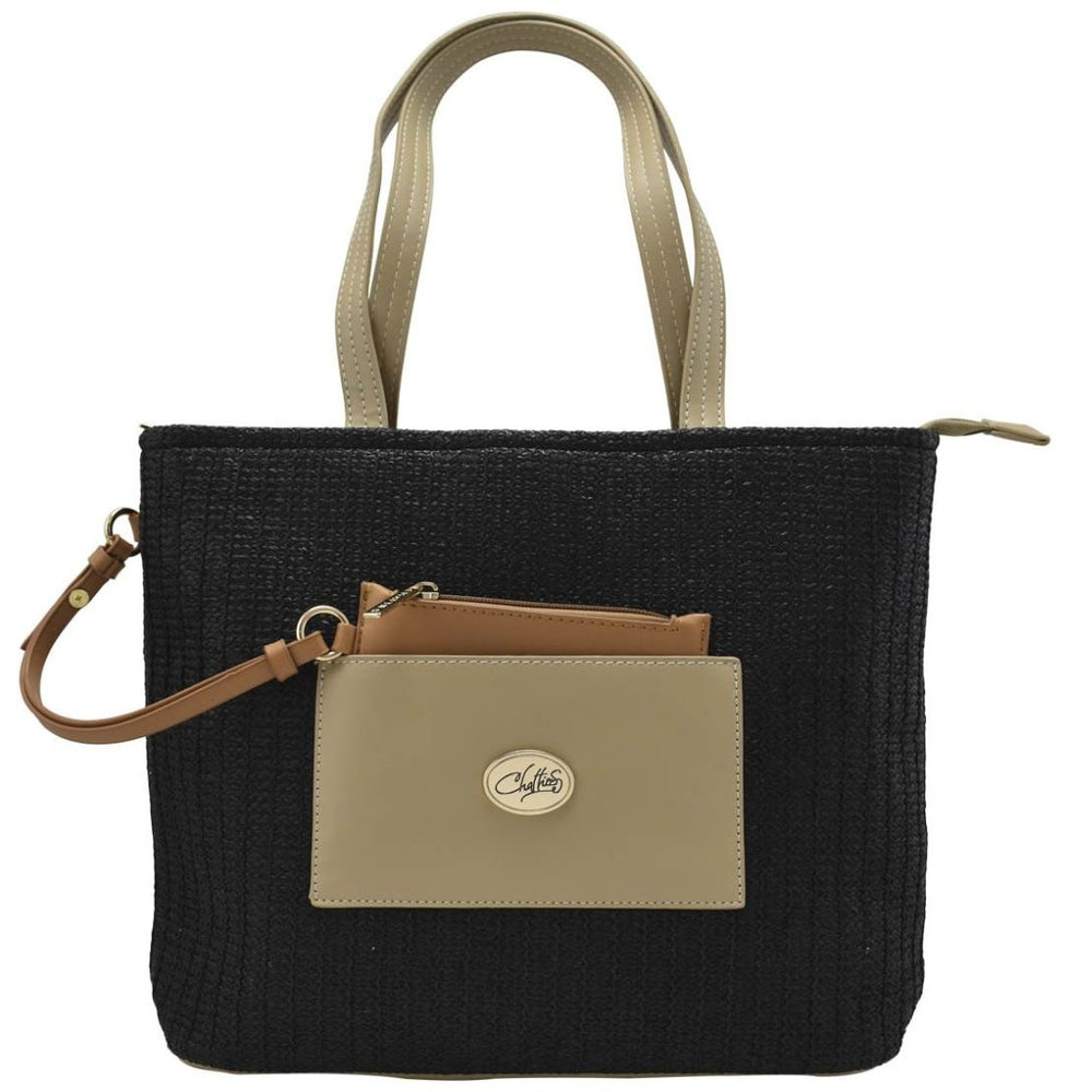 Tote Bag with Hanging Purse for Lady