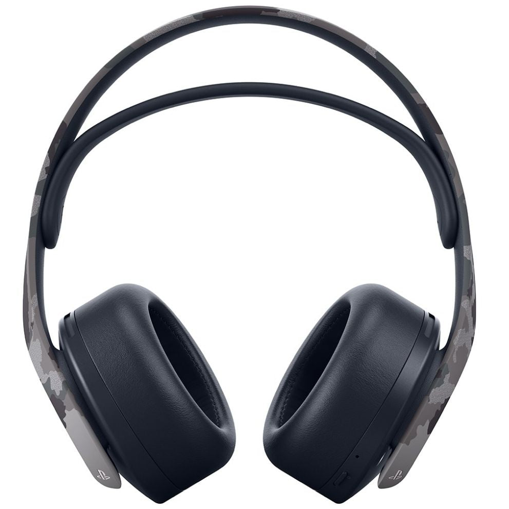 Ps5 Wireless Headphones Gray Camo