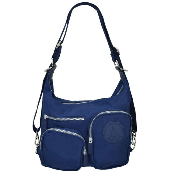 Bolso Hobo Color Azul Polo Club