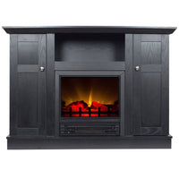 Chimenea Multimedia Roble Negro  Hearthpro