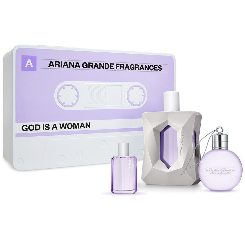 Set Fragancia Dama Ariana Grande God Is a Woman Edp 100 Ml
