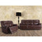 Reclining Room 3-2 Leeds Leather Gel Chocolate Lottus