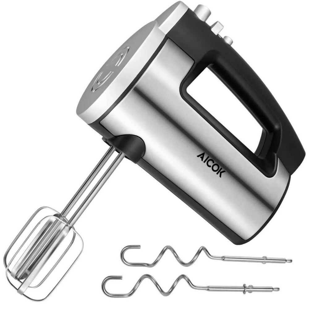 Batidora Negro Manual 6 Velocidades Aicok