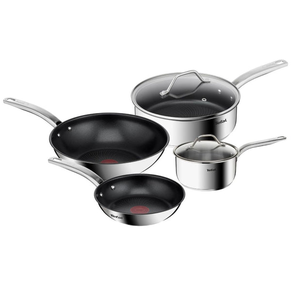 Batería 6 Piezas Acero Inoxidable Intuition T-Fal