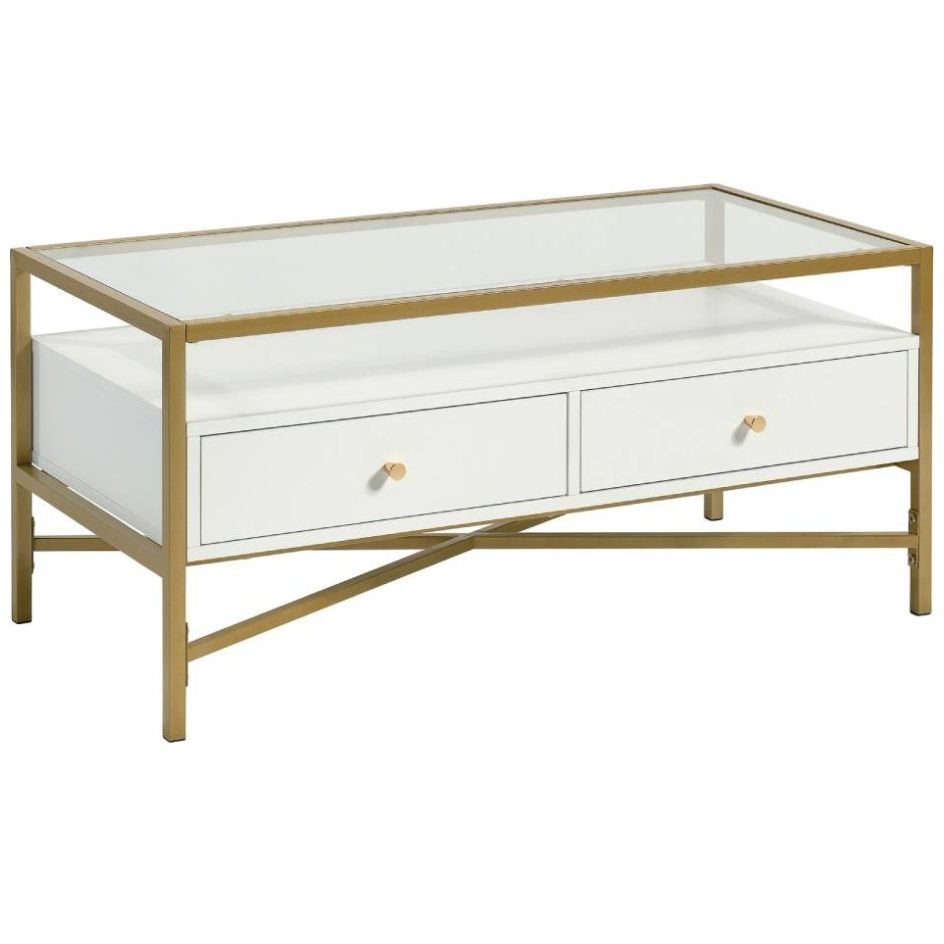 Sauder White Harper Heights Coffee Table