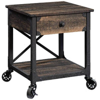 Side Table Steel River Café Sauder