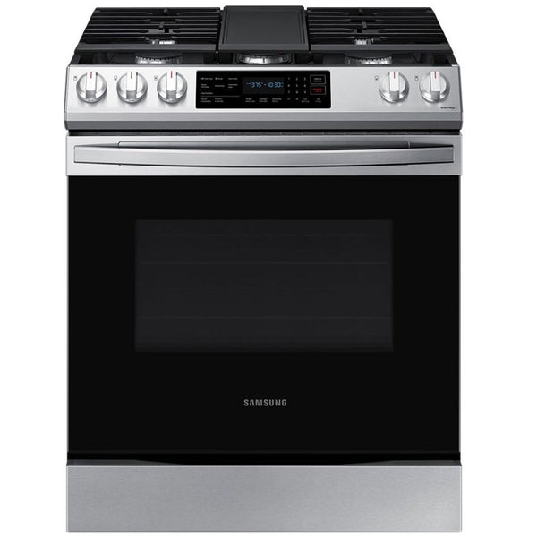 Estufa Samsung  de Gas  Horno de 6.0 Cuft con Wifi Y Power Burner