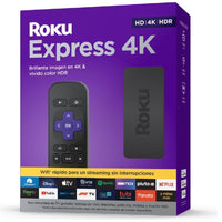 Roku Express 4K | Dispositivo de Streaming Hd, 4K y Hdr Que Incluye Control Remoto Sencillo.