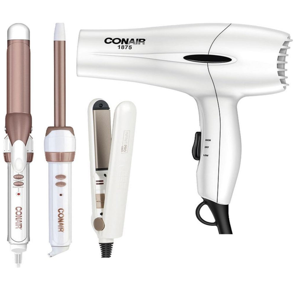 Combo Secador, Rizador, Ferro Y Alaciadora Conair – Tú Mandas