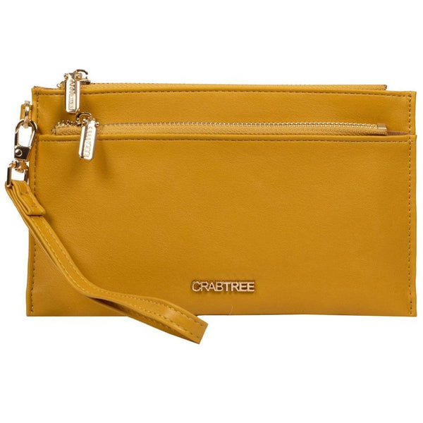 Cartera Mostaza Crabtree para Mujer