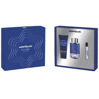 Set para Hombre Montblanc Explorer Ultra Blue Edp 100 Ml