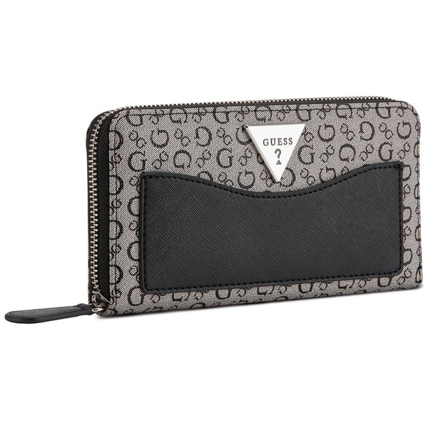 Cartera Negro Multi Slg Medium Zip Around Guess Factory