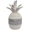 Figura Decorativa Piña Resina Blanca Animals And Fruits
