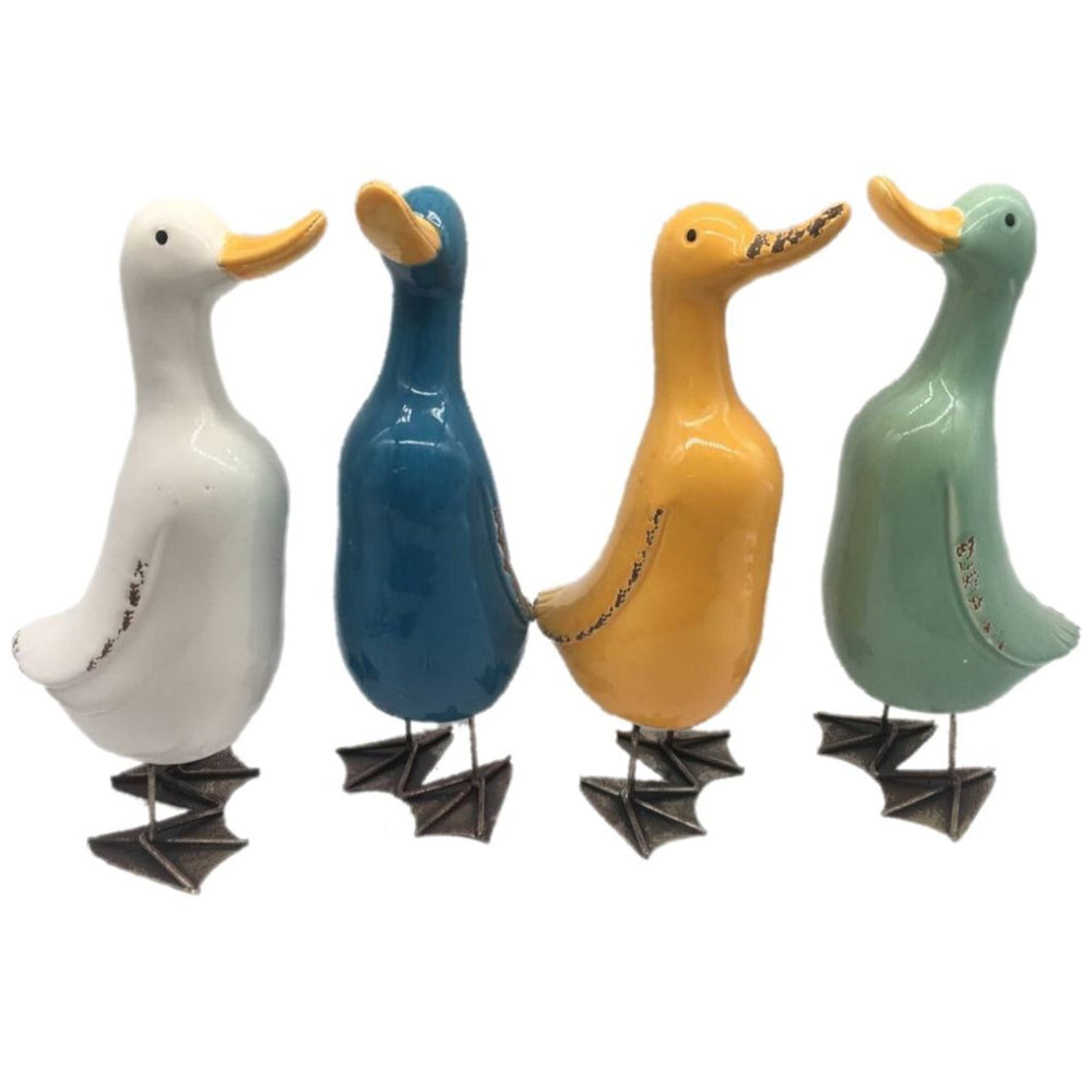 Figura Decorativa Pato 4 Colores Surtido Animals And Fruits