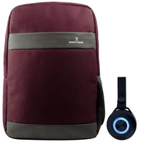 Mochila Portalaptop Perfect Choice Bold Tinto+ Bocina Bt Rgb