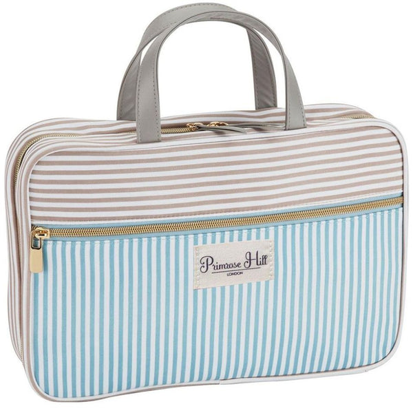 Maletín Rayas Azul Modella