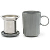 Infusor Co Tapa Ikana Mug Azul de 330Ml  Salt \& Pepper