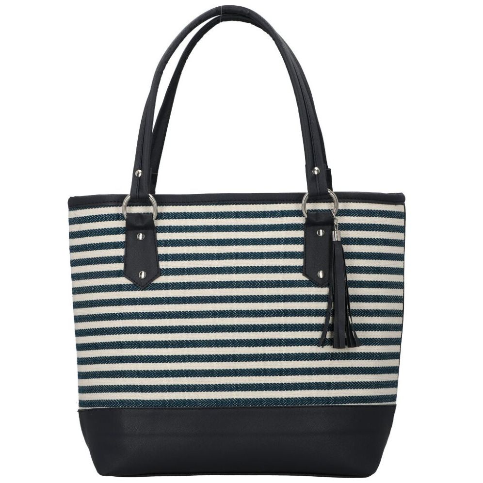 Bolso Yute Color Marino Aqualetas Katy