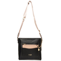 Bolso Crossbody Negro/rosa Tyler