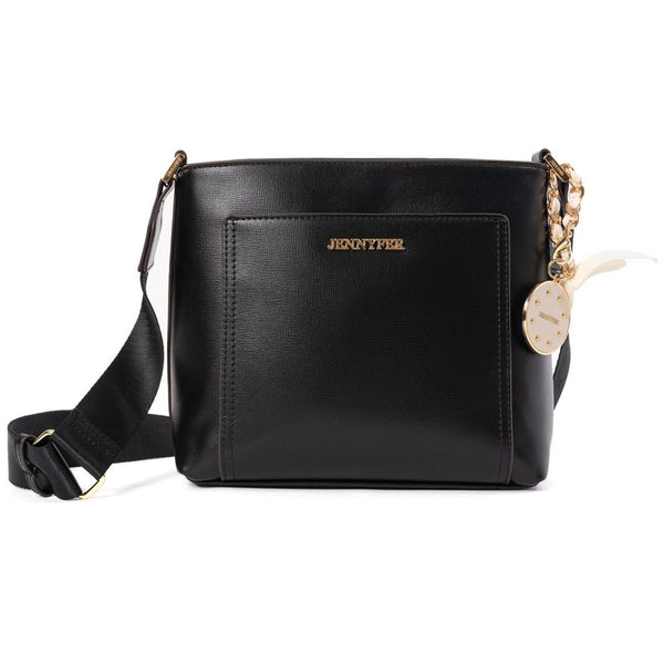 Bolso Crossbody Negro Jennyfer