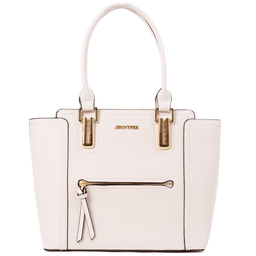 Bolso Tote Blanco Jennyfer