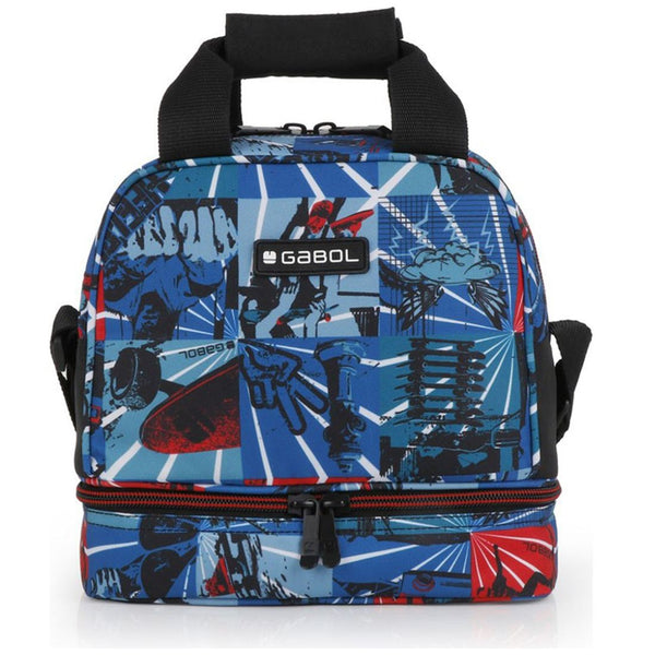 Lonchera Térmica Flip Azul Gabol