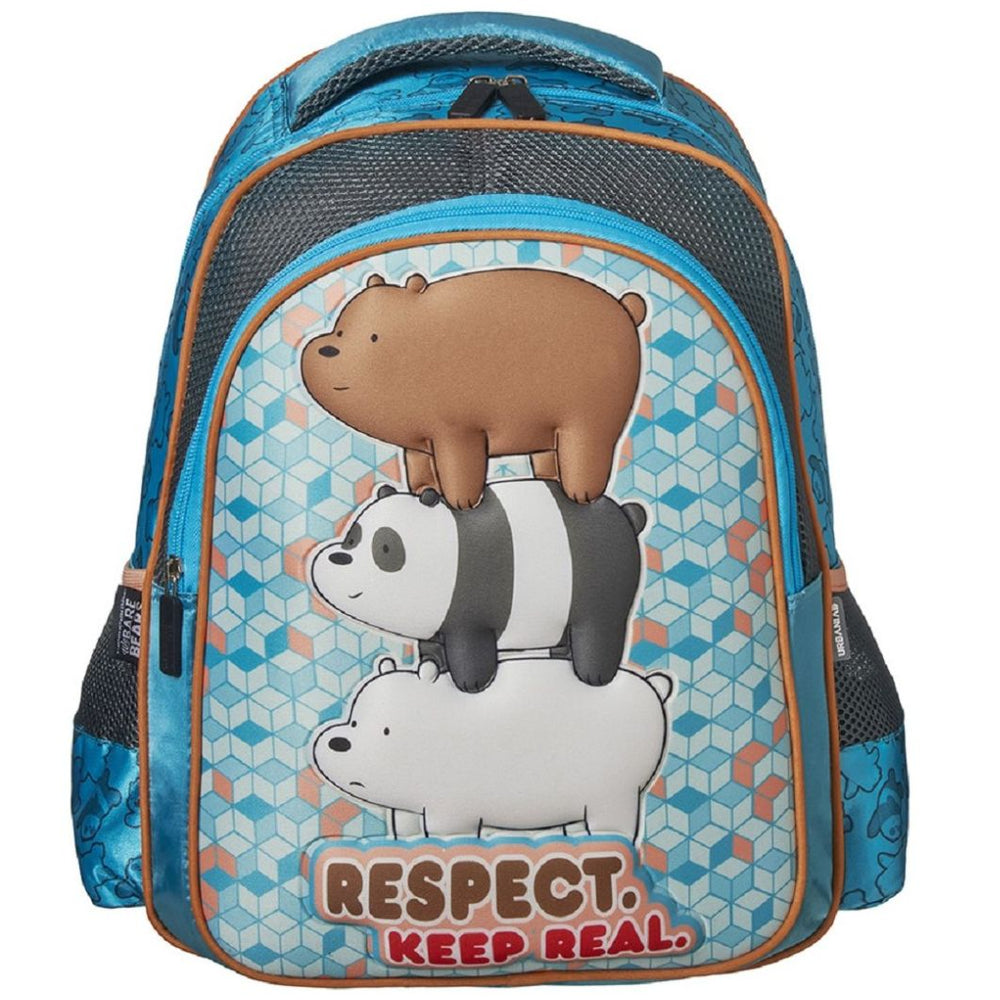 Mochila We Bare Bears Lets Rock Wild para Primaria Fotor Tu Mandas