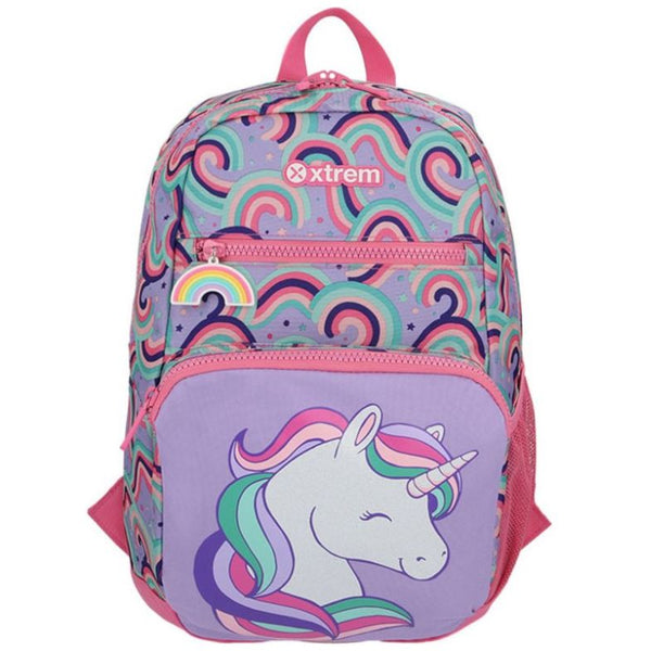 Mochila Tipo Back Pack Bolt Unicorn Lila Xtrem