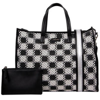 Bolsa Crabtree Negro-Blanco